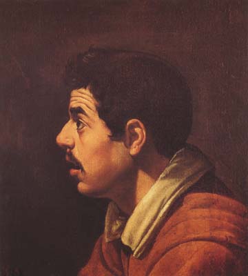 Diego Velazquez Portrait de Jenne homme de profil (df02)